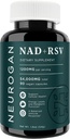 Neurogan NAD+ με Resveratrol Κάψουλες 1:1 Ratio - 1200mg ανά υπηρεσία, 90 Ct - Κυτταρική Υγεία & Υγιεινή Γήρανση Συμπληρώματα, Ενέργεια & Ανοσολογική Υποστήριξη - Nicotine Adenine Dinucleotide NAD+ Συμπλήρωμα