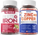 Demir Gummies + çinko Copper Gummies