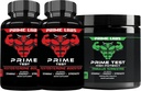 Prime Labs Prime Test Testosterone Booster (60 ct, 2-Pack) + Tribulus Terrestris (120 ct)