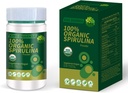 % 100 Organik Spirulina Toz 4.23oz/120g Zenginde Beta-Carotene (Vitamin A) ve B-12 ile Doğal Occurring GLA,Vega Non-GMO-Superfood Supplement