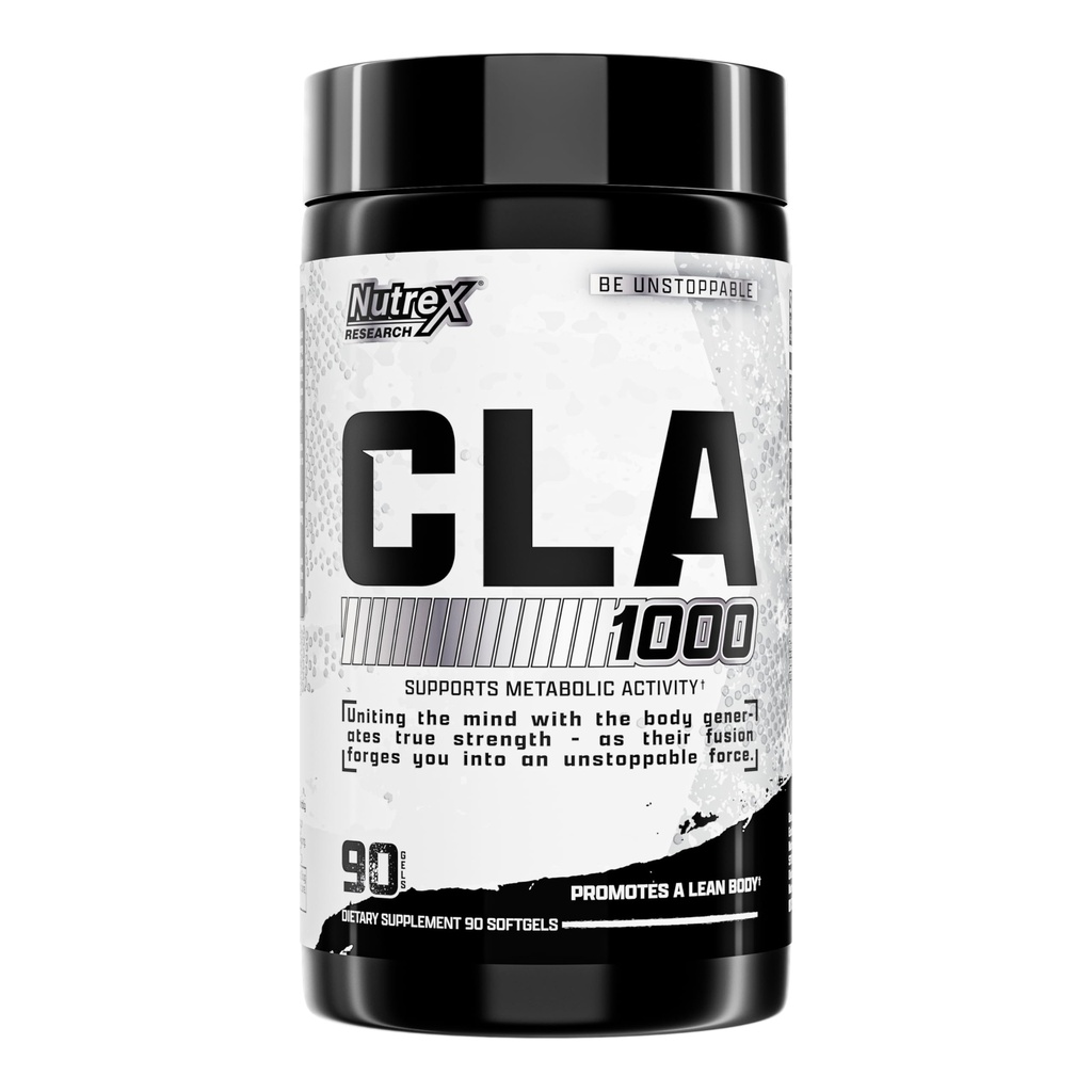 Nutrex CLA 90 Soft Gels - 1000 mg Conjugated Linoleic Acid Active Mix from Safflower Oil - Stimulant-Free Metabolism ATM Pills for Kilo Kaybı