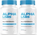 (2 Pack) Alpha Labs, Alpha Labs Capsules, AlfaLabs, Alfa Laboratuvarlar, Alfa Laboratuvarlar Max Performans, Gelişmiş Formula, Alfa Laboratuvarlar, Alfa Strenght Labs, Alfa Lab, Alfa Labs Capsules, 120 Capsules için 2 Ay Kapsüller