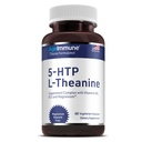 5-HTP Profesyonel ve Yetişkinler için Stres Yardımı ve sağlık desteği için 5HTP, L-Theanine, Vitamin B6, Vitamin B12, Magnezyum - Doktor Formulaed - Magnezyum Stearate Free - 60 kapsül.