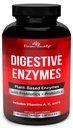 İlahi Bounty Digestive Enzymes with Probiyotiks & Prebiyotiks with Lipase, Amylase, Bromelain - Erkekler ve Kadınlar için sağlıklı bir Digestive Tract - 90 Vegetarian Capsules