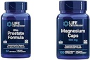 Life Extension Ultra Prostate Formula & Caps, 500 mg, Magnezyum Oksit, Citrate, Succinate, Kalp Sağlığı, Sağlıklı Kemikler, Metabolism Desteği, 100 Vegetarian Capsulesm Support, 100 Vegetarian Capsules