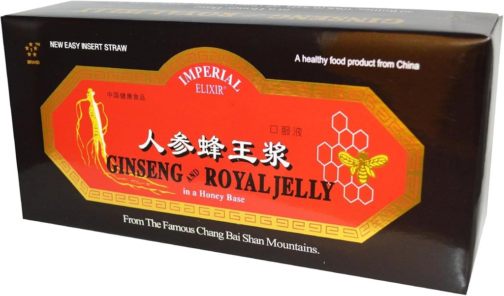 Ginseng & Royal Jelly Extract 10CC Imperial Elixir (Ginseng Company) 30 Φιαλίδιο