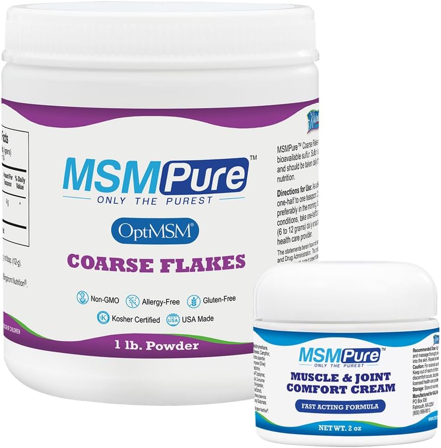 KALA SA MSMPure Coarse Flakes 1lb ve Kas & Ortak Krem 2oz