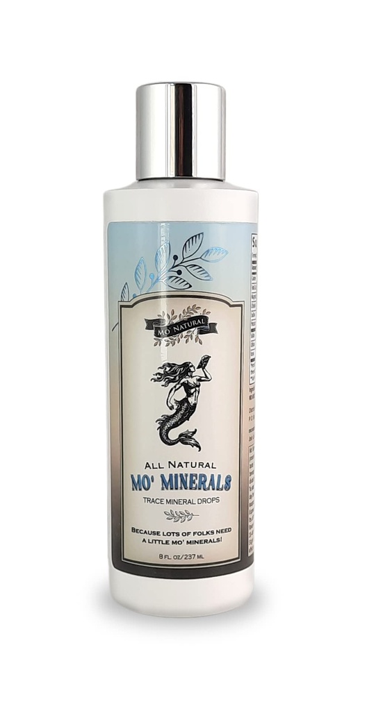 Mo' Minerals Trace Mineralleri | 72+ Ionic Trace Mineralleri| 8 oz.