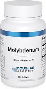 Douglas Laboratories Molybdenum (250 mcg.) | Destekler Detoxification, Enzymes and Nerves | 100 Tablet
