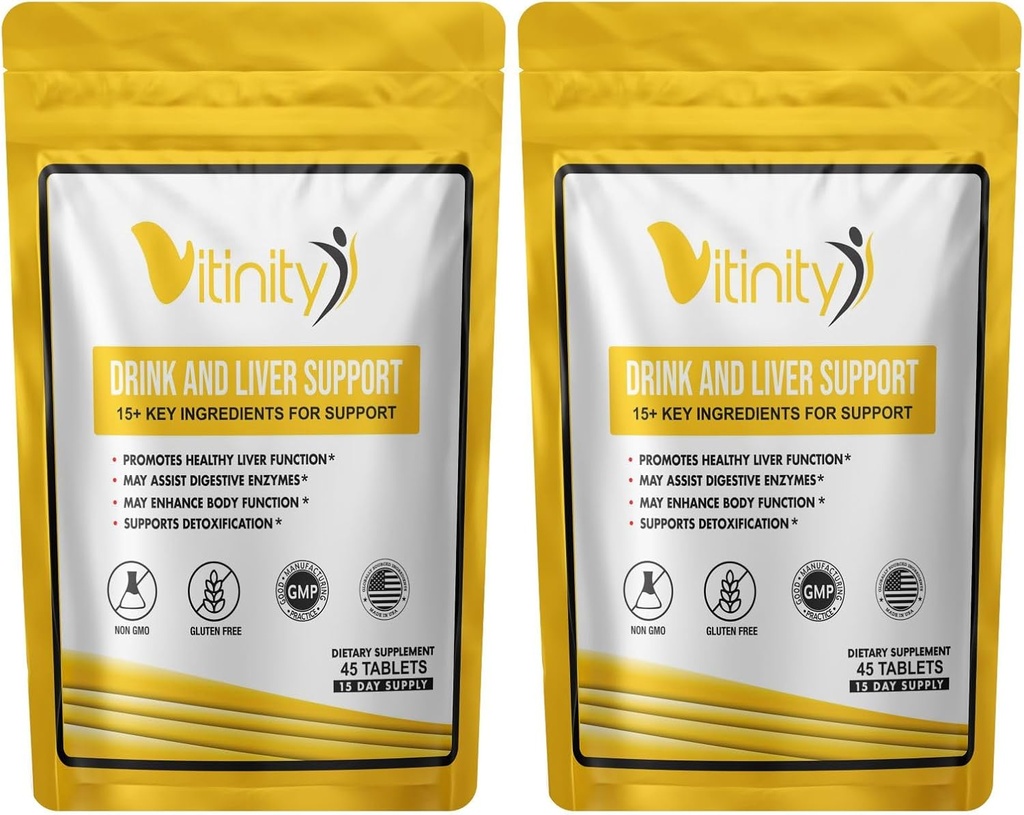 Anti Drink Liver Support Supplement-15+Key Materialss for Craving Support,Liver Health,Kudzu, Milk Thistle,Holy Basil,DHM,All Natural Cleanse,Gradual Re,Nutrient Replenisher Tabletler (30 Günler)