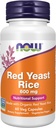 Şimdi Gıdalar Tamamlıyor, Red Yeast Rice 600 mg, Organik Red Yeast Rice ile Yapıldı, 60 Veg Capsules