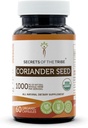 Tribe Coriander Tohum USDA Organik 60 Capsules'in Sırları | Vegetarian Capsules ve Sertifikalı Organik Coriander Kuru Tohum (60 Capsules)