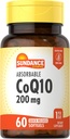 Sundance CoQ10 200mg Softgels 