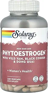 Συμπλήρωμα φυτοοιστρογόνου Solaray, 240 Count