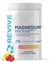 Revive MD Magnezyum Toz Supplement - Karbonat & Taurate Toz İçgörü Sağlıklı Kemikleri, Kaslar ve Nerves - Vegan-Friendly, Gluten-Free & Soy-Free (Raspberry Lemonade, 30 Hizmet)