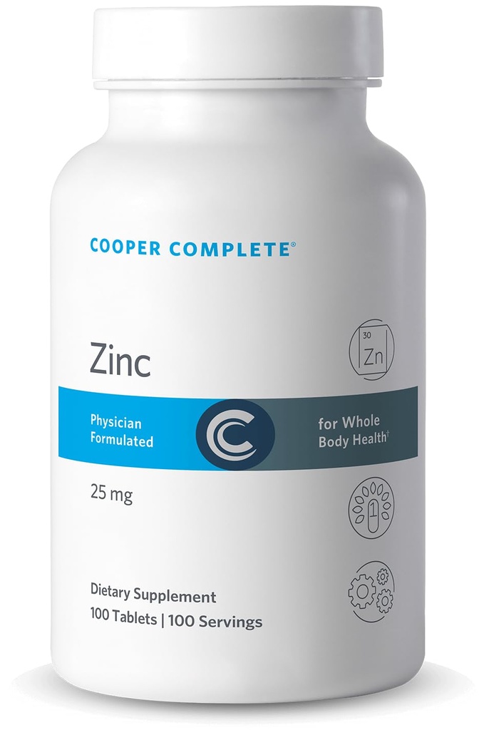Cooper 25 mg çinko 100 Tablet 1 Pack Tamamladı