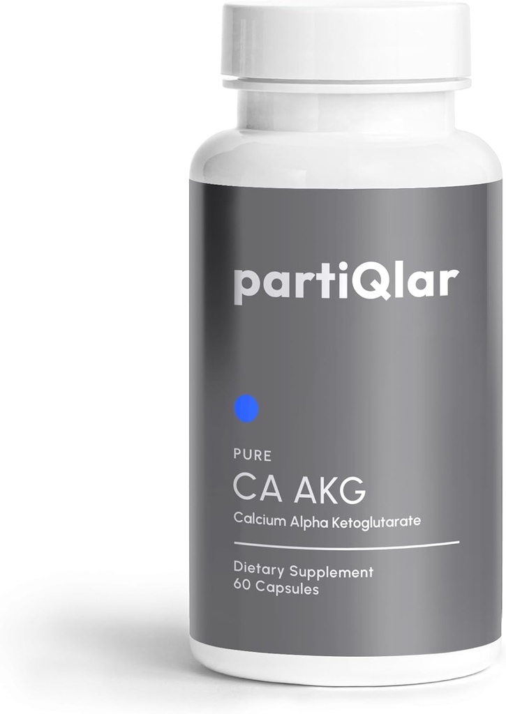 CA AKG Supplement - Pure Alpha Ketotaglutarate with High Bio-Avaability - Steel AKG Supplement 1000 mg per 2 Capsule Service - Supports Health Aging Process - Made in the USA - 60 Capsules