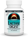 Source Naturals Lactase Digest, For Lactose intolerance* - 90 Capsules