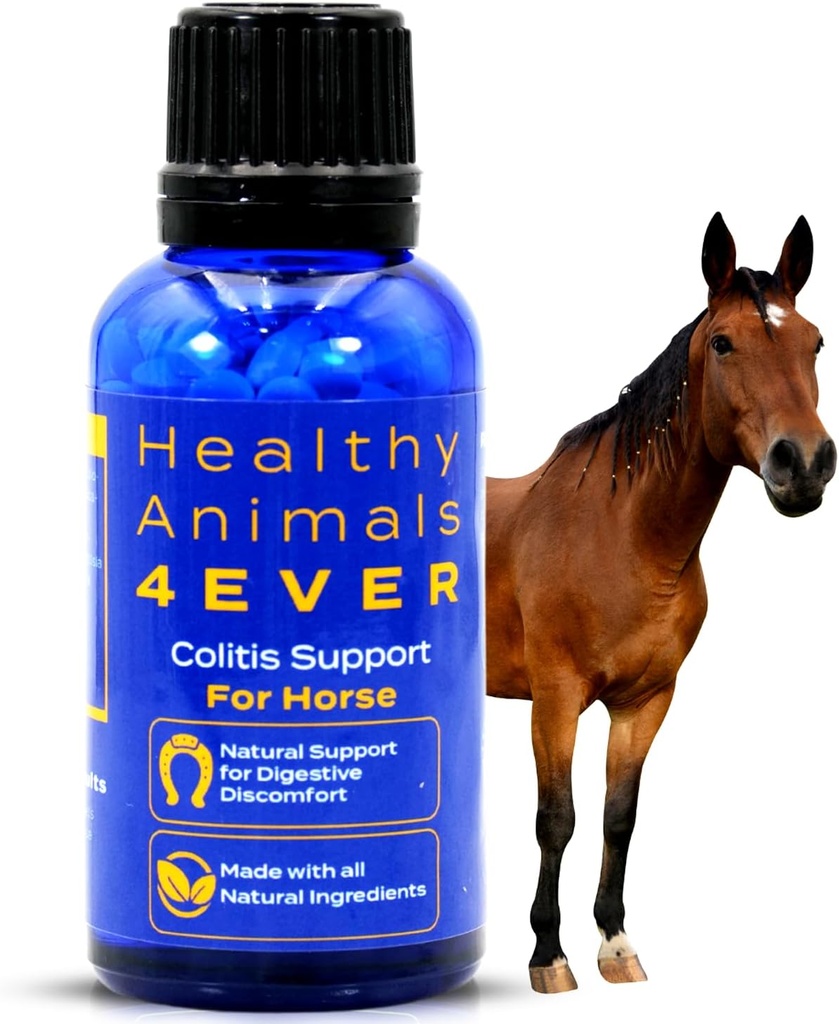 HA4E - At Colitis Support - Diarrhea & Dehidrasyon için Yardım - Önleme Bakım - Yüksek Etkili, Doğal Evopatik Tamam - 300 Tabletler