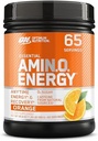 Optimum Beslenme Amino Enerji - Yeşil Çayla Çalışmak, BCAA, Amino Asits, Keto Friendly, Green Coffee Extract, Energy Toz - Orange Buzdolabı, 65 Hizmet (Pazar Mayıs Vary)