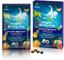 Gece Enzyme, Daily Multi Digestive Enzymes, Green Plant Meyve ve Sebzeler Probiyotikler, Relief Bloating, Better Sleep Quality, for Men and Women, Discover Digestive Health- 30 Tabletler