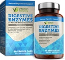 Vitamin Bounty Digestive Enzymes - Πρεβιοτικά με 18 Ένζυμα, Digestive Ένζυμα για γυναίκες και άνδρες, συμπλήρωμα πέψης, Βοήθεια για τη διακοπή των λιπών, πρωτεϊνών, και υδατάνθρακες - 30 κάψουλες