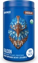 BIRDMAN Falcon Vegan Protein Powder Organic, Stevia & Sugar Free, Πρωτεΐνη με βάση το φυτό, Χαμηλό Καρβίδιο, Γαλακτοκομικά Χωρίς, Κέτο, Μη Πρωτεΐνη Whey, Προβιοτική, Πρωτεΐνη Pea 
