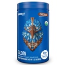 BIRDMAN Falcon Vegan Protein Toz Organik, Stevia & Sugar Free, Plantive Protein, Low Carb, Süt Free, Keto, Whey proteini, Probiyotik, Pea Protein | Chocolate Flavor - 18 Hizmet - 1.32lb