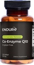 Endur Crystal-Free Co-Enzyme Q10, Kalp ve Antioksik Savunma Supplement, Helps Support Energy Production, Gluten Free, 100 mg (120 Softgels)