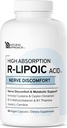 YÜKSEK ABSORPION R-LIPOIC asit - Destekler Nerve Health - Tingling Fingers, Hands, Toes & Feet - Sağlıklı Ağlama, Cardiovascular Health & General Wellness* - 60 Vegan Capsules