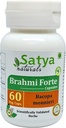 Brahmi Forte Capsules 500 mg. 60 Veg. Capsule | Brahmi (Bacopa Monnieri) Erkekler ve kadınlar için Kapsüller | Ayurvedic Herbal Supplement/R capturedes | 10:1 Forte (1 Şişe 60 Capsules)