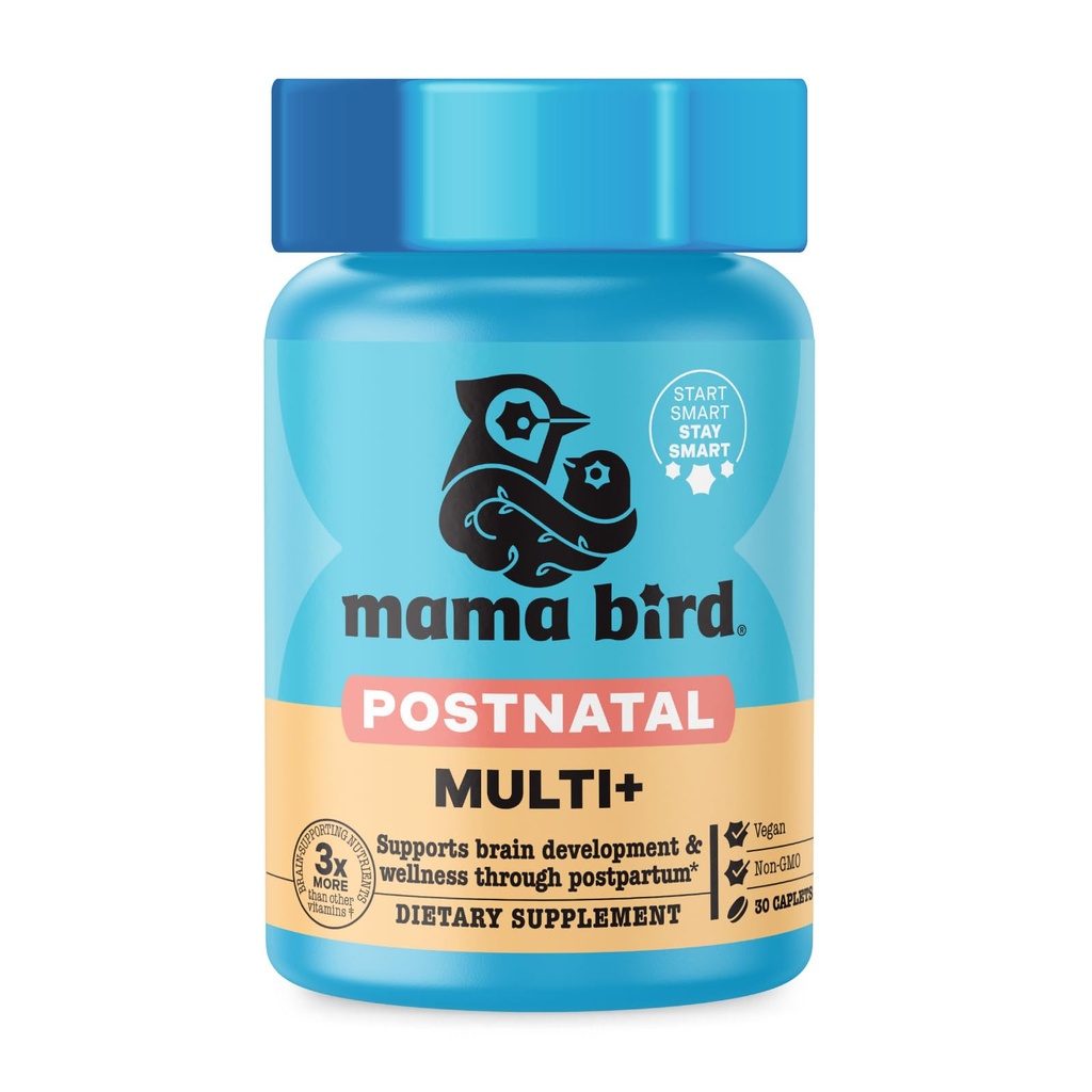 En İyi Nest Wellness Mama Bird Postnatal Vitaminler, Emzirme ve Postpartum için, Tüm Gıda Organik Plastik, Metil Edilmiş Vitaminler, Vegan, Günde 30 Ct