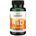 Swanson Βιταμίνη Α & D Δέρμα ανοσοποιητικό σύστημα υγεία 250 Sgels