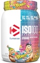 Dymatize x Birthday Cake Pebbles ISO100 Whey Protein Powder Isolate, 25g of Protein, 5.5g BCAAs, 120 Cal., Gluten Free, 1g Fat, 1g Sugar, 2g Carb (20 Servings)