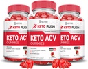 Justified Laboratories (3 Pack Keto Rush Keto ACV Apple Cider Vinegar Boost Formed with Pomegranate Beet Juice Powder B12 Vegan Non GMO 180 Gummies