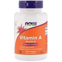Şimdi Gıda Vitamini, Balık karaciğer yağından 25000 IU, 250 Softgels (Pack of 2)