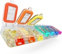 BEXEEN Haftalık Tıp Pill Organize Sular 7 Gün Büyük Pill Box Günlük Pill Case Cute Vitamin Organizer Port Pill Konteyner Seyahat Pills Sahibi XL Supplement İlaçları Bir Gün Bir Gün Daha Fazlası