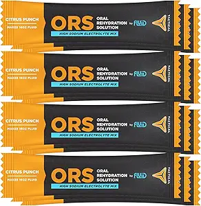 Υγρό Tactical - ORS (Oral Rehydration Solution), Ανάκτηση Γρηγορότερη, Extreme Dehydration Electrolytes, 12pack (Citrus Punch)