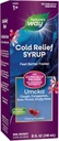 Nature's Way Cold Relief Syrup, Umcka, Shortens Duration & Reduces Severity, Multi-Symptom Cold Relief, Homeopathic, Phenylephrine Free, Non-Drowsy, Cherry Flavored, 8 Fl Oz (Packating Vary)