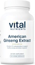 Vital Nutrients - Amerikan GM - Enerji Desteği - Ruh ve Fiziksel Endurance - Şişe başına 100 Vejetaryen Capsules - 250 mg