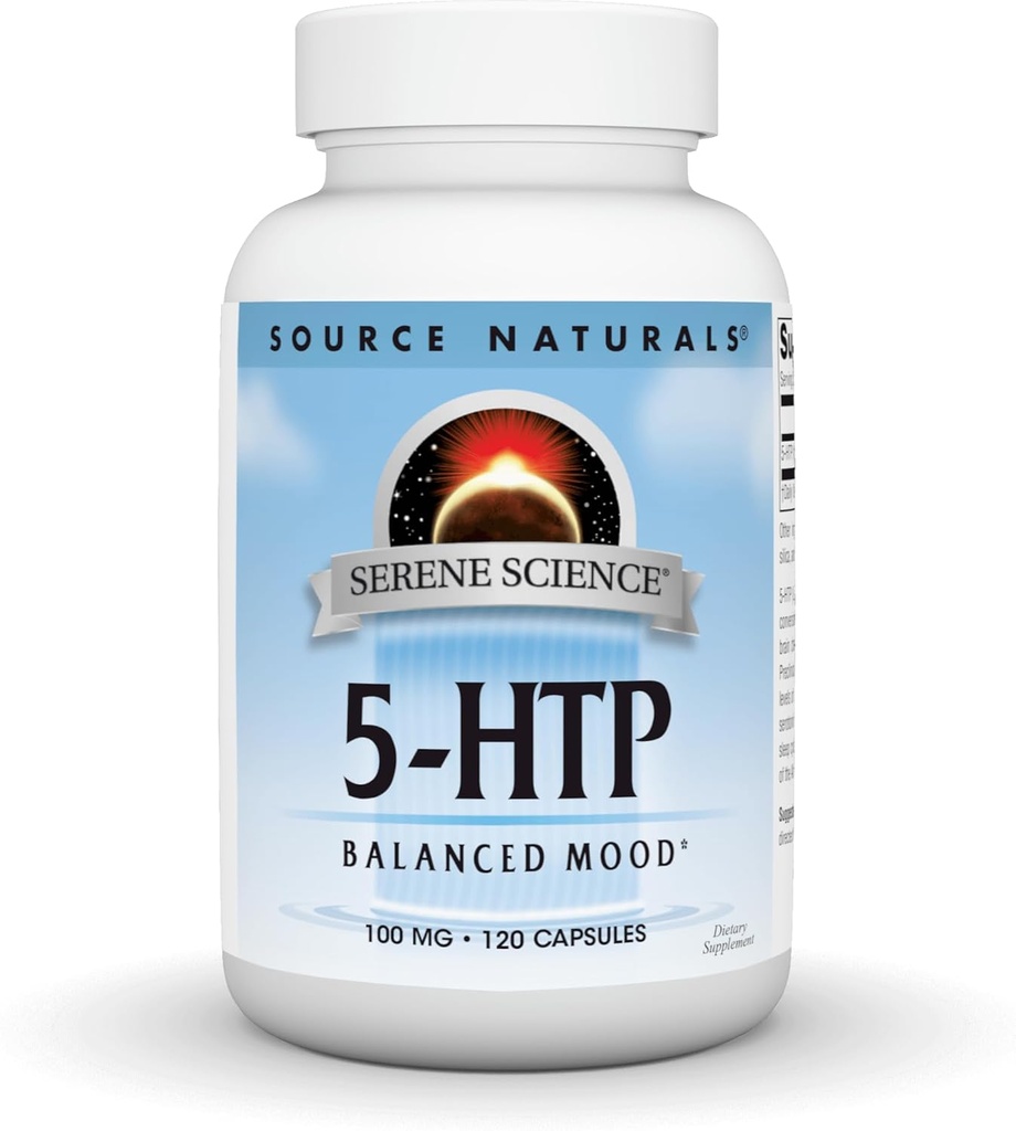 Source Naturals Serene Science 5- HTP, 100 mg - 120 Κάψουλες