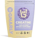 Gnarly Beslenme Kretine Toz – Krepure, Vegan Kretine Supplement – NSF Sport Onaylandı, Kurtarılan Kurtarma – Spor Beslenme – 5g Kretine Monohidrat – Unflavored, 15.87 oz