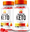 rize labs (πακέτο των 2 Ignite Keto ACV Gummies για Σύνθετη απώλεια βάρους, συμπλήρωμα διατροφής (120 Gummies)