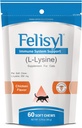 Felisyl Immune System Support for Cats - Amino Asit L-Lysine - Antibodies - Sağlıklı Doku, Respiratory Health, Vision - 60 Soft Chews
