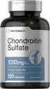 Horbaäch Chondroitin Sulfate 1200 mg | 120 Capsules | Non-GMO & Gluten Free Supplement Supplement Supplement
