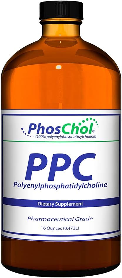 Nutrasal PhosChol PPC Polyenyl PhosphatidylCholine Choline Supplement 3000 mg Sıvı 16 oz