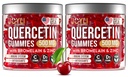 2 Pack - JOYLI Quercetin Gummies with Bromelain, çinko, C & D3 – Immune Support & Mevsim Wellness için Sugar-Free Quercetin Supplement - 500 mg Quercetin for Kids & Yetişkinler – 60 Gummies per Pack
