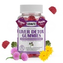 Sugar-free Liver Cleanse Detox & Tamir Gummies - 1500 mg Milk Butle Supplement with Artichoke, Dandelion and 20+ Herbs - Essential Liver Support Supplement for Men & Women (60 Vegan Gummies)