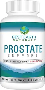 Best Earth Naturals Prostate Support Supplement for Men - Prostate Support - 30 Day Supply